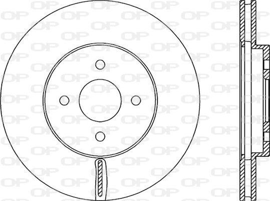 OPEN PARTS Bremžu diski BDR2306.20